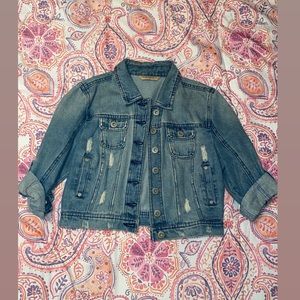 Light blue jean jacket